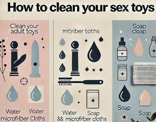 How to clean your sex toys