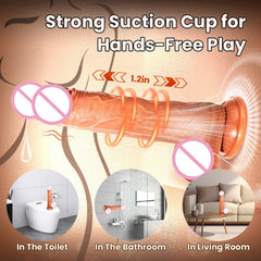 Vibrator Wireless Remote Control Heated Dildo Female Vaginal Masturbator G-spot Anal Massager Sex Toys for Women