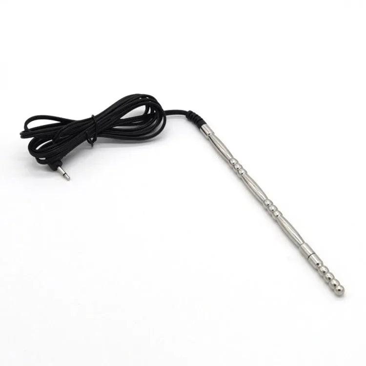 Electric Shock Penis Plug and Cock Ring Stimulator | Estim Electrostimulation Anal Plug BDSM Electrosex Toy for Couples 18+ - Passion Pulse Adult