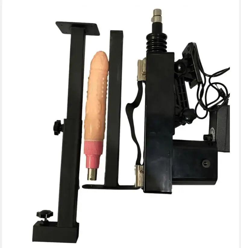 BDSM Adjustable Split-Leg Chair with Restraints – Carbon Steel Bondage Furniture for Couples Roleplay and Fetish Play - Passion Pulse Adult