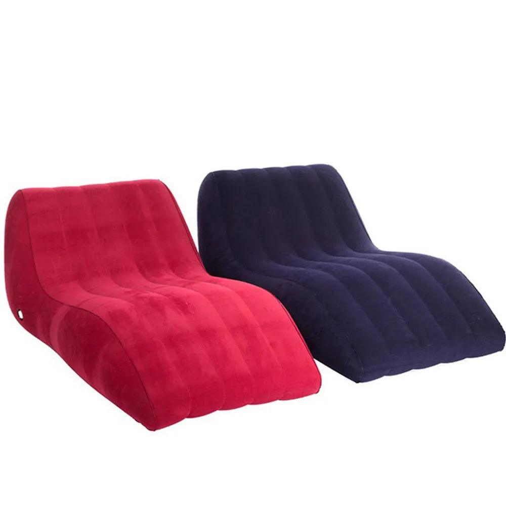 Portable Inflatable Love Sofa – Erotic Pillow & BDSM Cushion for Couples - Passion Pulse Adult