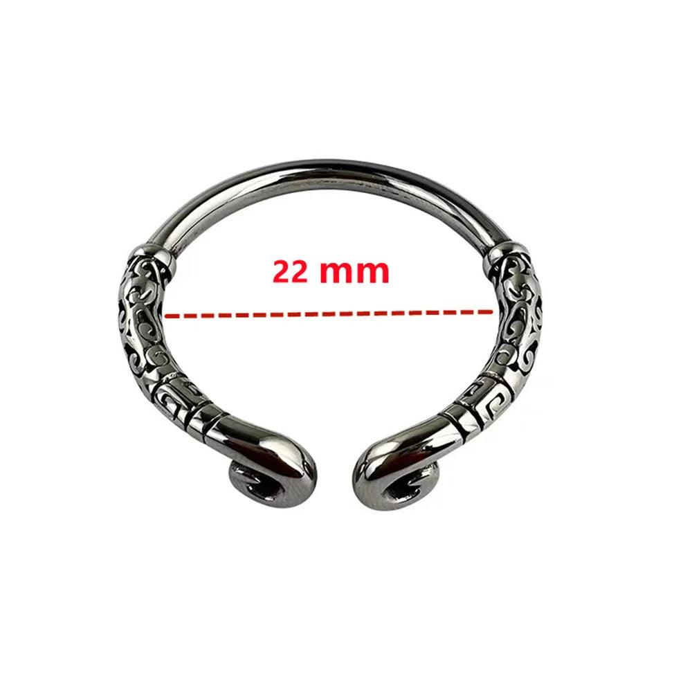 Stainless Steel Glans Ring with Pressure Joy Ball – Delay & Erection Support - Passion Pulse Adult