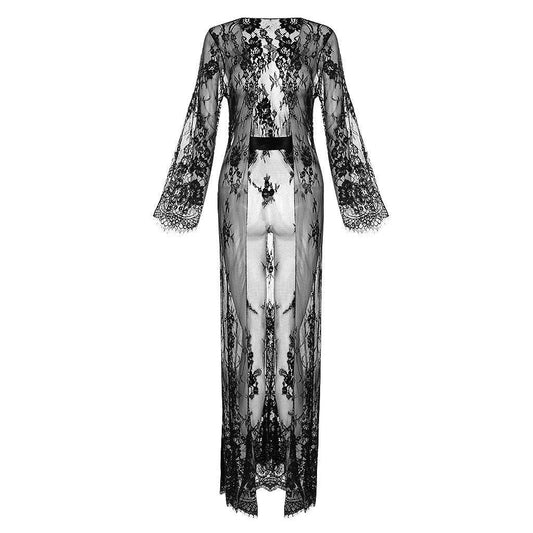 Sheer Lace Sexy Lingerie Suit - Passion Pulse Adult