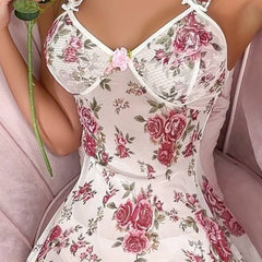 Floral Nightgown: Pure Comfort for Home