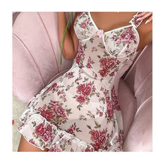 Floral Nightgown: Pure Comfort for Home