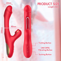 Multi-function Sucking Wand - Passion Pulse Adult