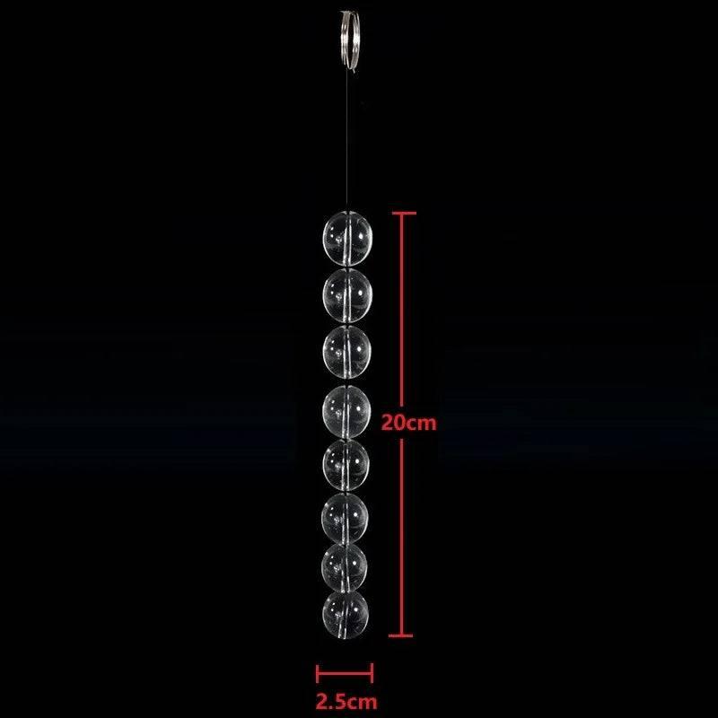 CrystalGlass Anal Beads - 5 Sizes Glass Butt Plug for Men, Women, and Couples with Smooth Vaginal and Anal Balls for BDSM, Massage, and Erotic Play - Passion Pulse Adult