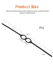 Adjustable Silicone Penis Lock Cock Ring | Bondage Erection Enhancer & Delay Ejaculation | Enlargement Ball Stretcher Massager | Sex Toy for Men