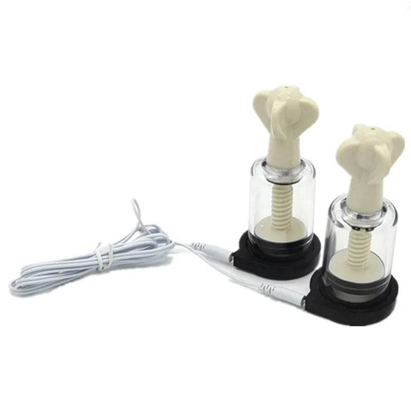 Electric Shock Penis Plug and Cock Ring Stimulator | Estim Electrostimulation Anal Plug BDSM Electrosex Toy for Couples 18+ - Passion Pulse Adult