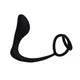 Male Prostate Massager Vibrator Butt Plug: Silicone Ring for Delayed Ejaculation - Passion Pulse Adult