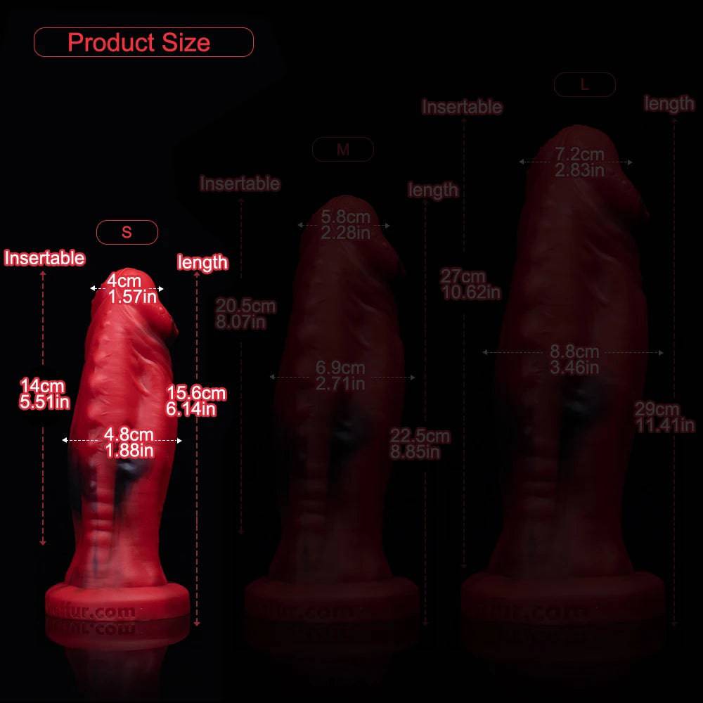 Giant Thick Dildo with Suction Cup - Ultimate Pleasure for Women