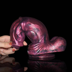 8.27" Wolf Dildo with 4 Knots - Realistic Design for Ultimate Stimulation