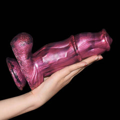 8.27" Wolf Dildo with 4 Knots - Realistic Design for Ultimate Stimulation