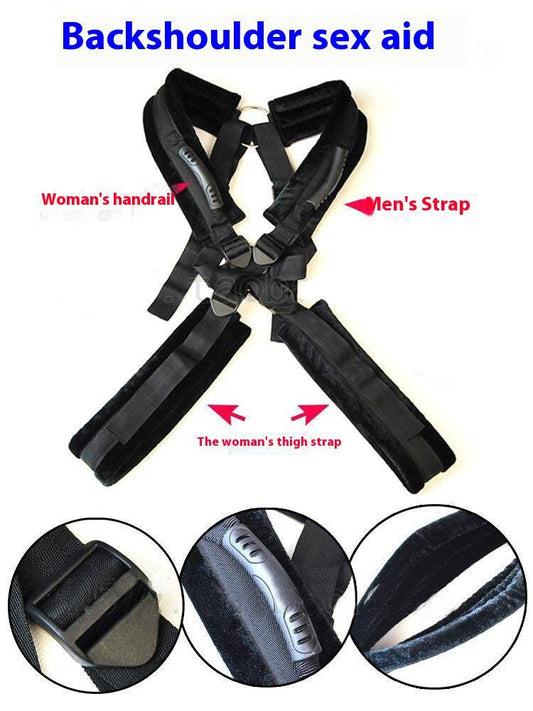 Double Shoulder Strap Assisted Swing Bondage Straps