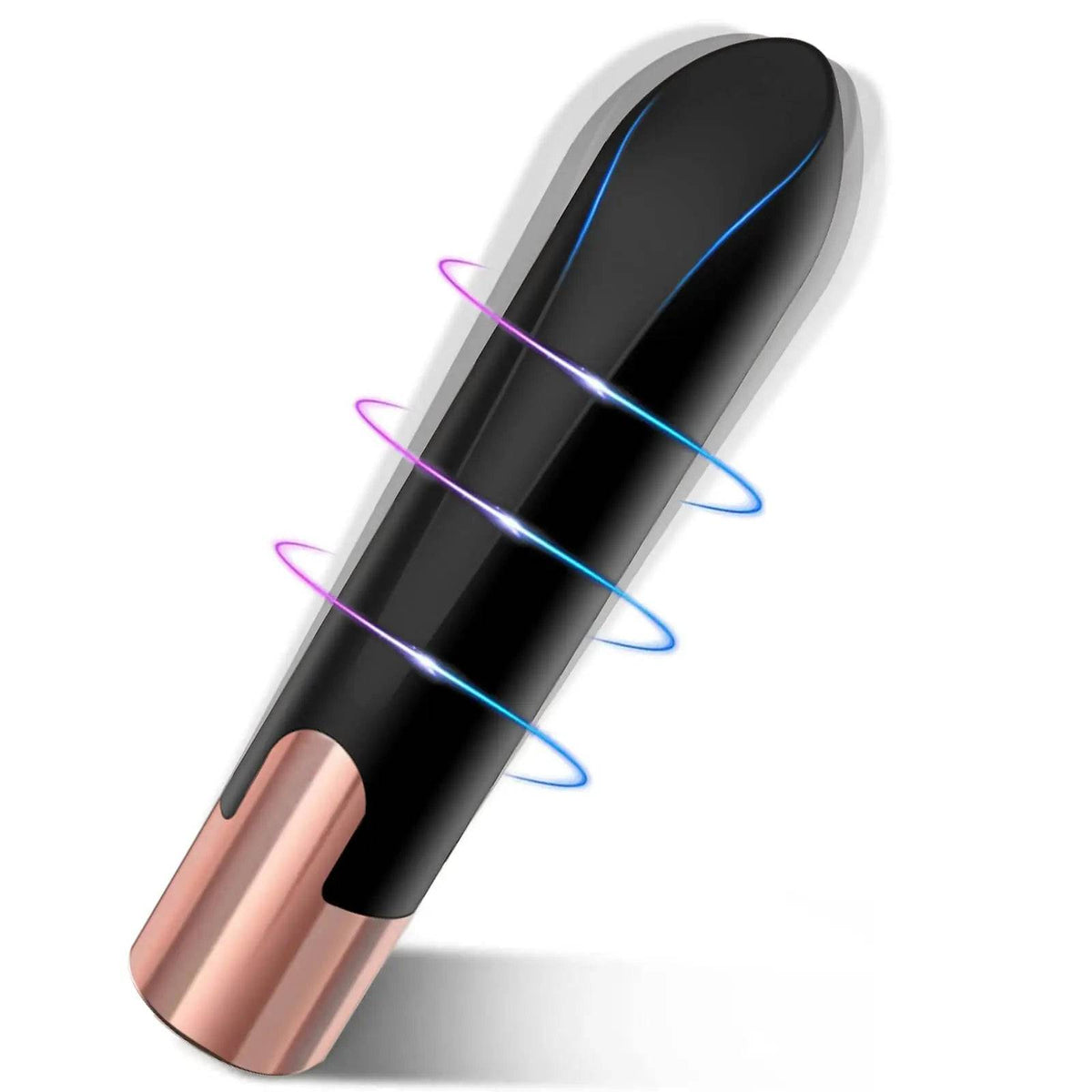 Lipstick-Shaped Bullet Vibrator with 10 Modes