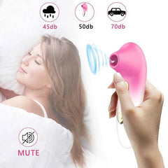 Powerful Clitoris Sucking Vibrator: Sucker for Women, Clit and Nipple Oral Vacuum Stimulator - Adult Masturbator Massager Sex Toy