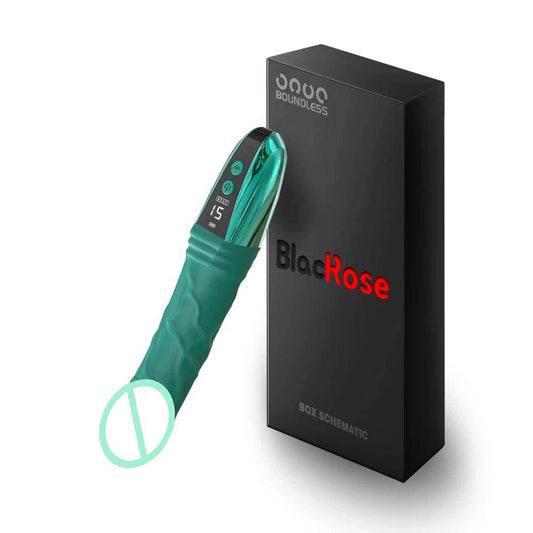 LCD Display 12-Powerful Vibrator: Clitoris, Nipple, G-Spot Tease, Dildo Stimulator, Vagina Masturbator - Sex Toys for Women and Couples