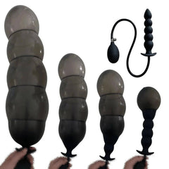 BDSM Inflatable Anal Plug – Butt Plug and Anal Dilator for G-Spot & Prostate Stimulation