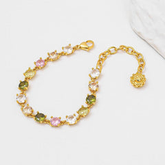 Colorful Zircon Bracelet