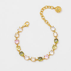 Colorful Zircon Bracelet