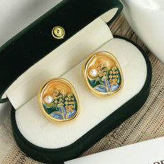 Flower Stud Earrings