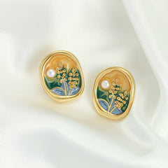 Flower Stud Earrings