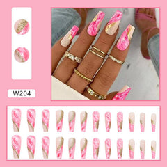 Gold Mirror Powder - Fashionable Wearing Nail Art Glue Type Kit