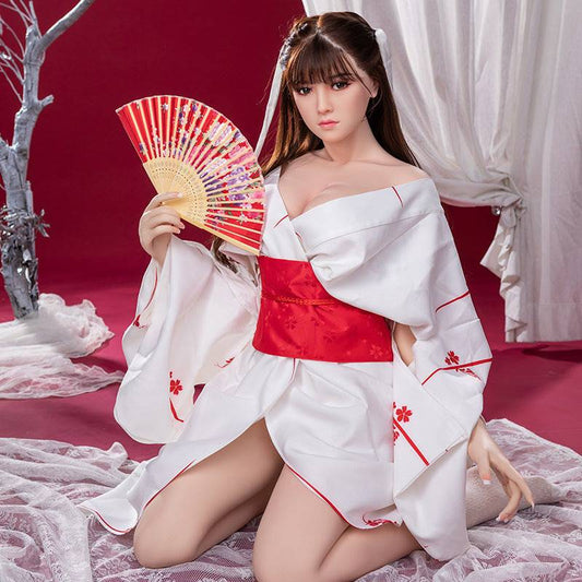 Japanese Kimono Girl Silicone Doll - Elegant and Lifelike Companion