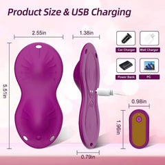 Vibrating Panties with Remote Control – 10 Vibration Modes