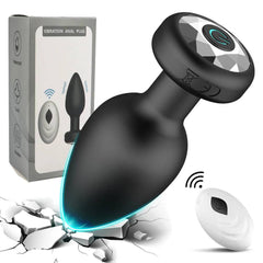 Wireless Remote Control Anal Vibrator: Butt Plug for Men's Prostate Massager and Female Vagina Masturbator - Adult Sex Toy for Women, Men, and Gay Individuals