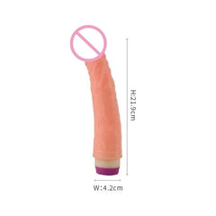 Large G-Spot Vibrator – Huge Dildo for Clitoral and Vaginal Stimulation