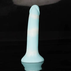 Little Thin Realistic Dildo – Soft Silicone Beginner’s Anal Toy with Heart-Shaped Suction Cup