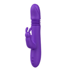 USB Rechargeable Rabbit Dildo Vibrator – 10-Frequency G-Spot & Clitoral Stimulation for Women