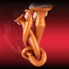 Super Long Flexible Silicone Anal Plug and Dildo - Prostate Massager and Dilator for Men, Women, and Couples for Deep Exploration and Sensual Play - Passion Pulse Adult