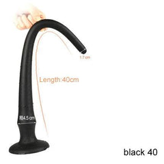 Super Long Flexible Silicone Anal Plug and Dildo - Prostate Massager and Dilator for Men, Women, and Couples for Deep Exploration and Sensual Play - Passion Pulse Adult