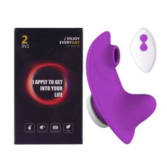 Wearable Remote Control Clit-Sucking Vibrator – Discreet Panty Vibrator for Women