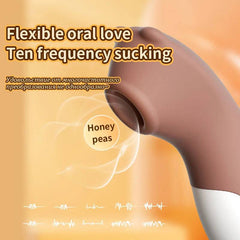 USB Rechargeable Clitoral Suction Vibrator