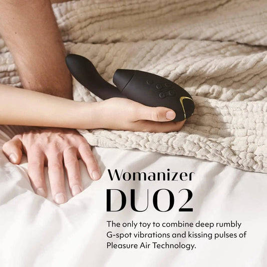 Womanizer Duo 2 Clitoral Sucking Rabbit Vibrator