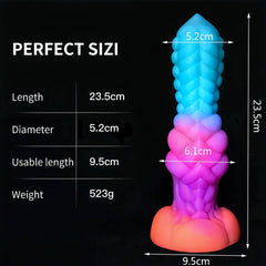 Luminous Monster Horse Dildo – Large Anal Plug for Women