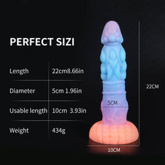 Luminous Monster Horse Dildo – Large Anal Plug for Women