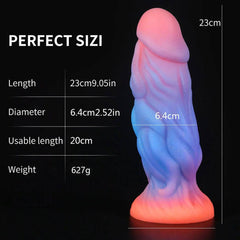 Luminous Monster Horse Dildo – Large Anal Plug for Women