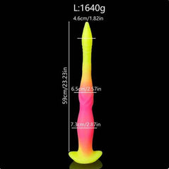 Luminous Monster Horse Dildo – Large Anal Plug for Women