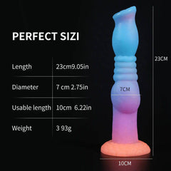 Luminous Monster Horse Dildo – Large Anal Plug for Women