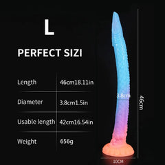 Luminous Monster Horse Dildo – Large Anal Plug for Women