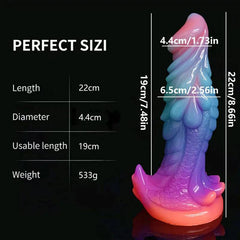 Luminous Monster Horse Dildo – Large Anal Plug for Women