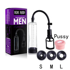 Penis Pomp Vacuum For Pump Voor Penis vergroting Male Enhancement Erectie Cock Pomp Masturbator Penis Trainer sex toys for man