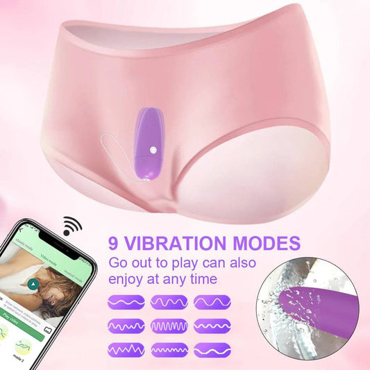 Mini Bullet Vibrator with Wireless Bluetooth APP