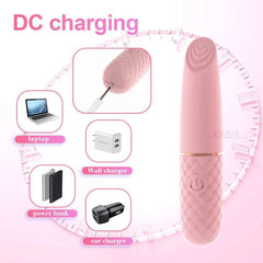 10-Speed Rechargeable Mini Bullet Vibrator