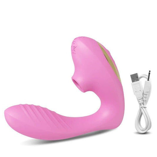 10 Speeds Vagina Sucking Vibrator Vibrating Sucker Oral Sex Suction Clitoris Stimulator Erotic Sex Toy for Women Sexual Wellness