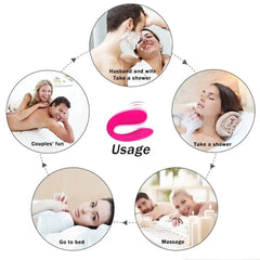 Couple's Vibrator for Women: U-Type Stimulator, G-Spot Massage - Female Masturbator, Adult Product - Passion Pulse Adult